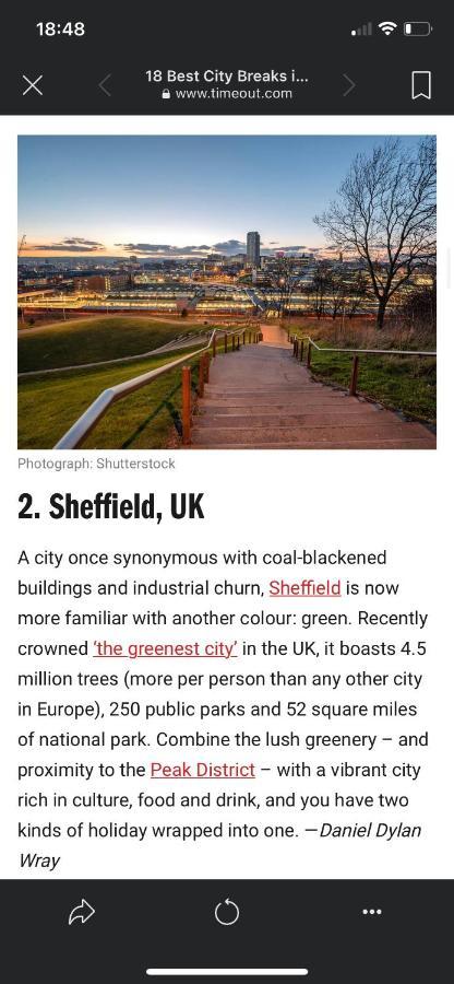 Perfect For Large Groups, Sleeps 15 Close To City Centre Sheffield Ngoại thất bức ảnh